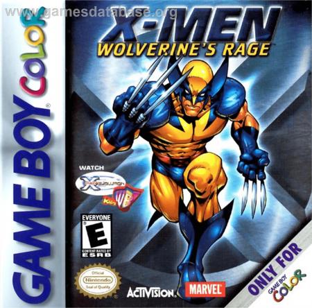 Cover X-Men - Wolverine's Rage for Game Boy Color